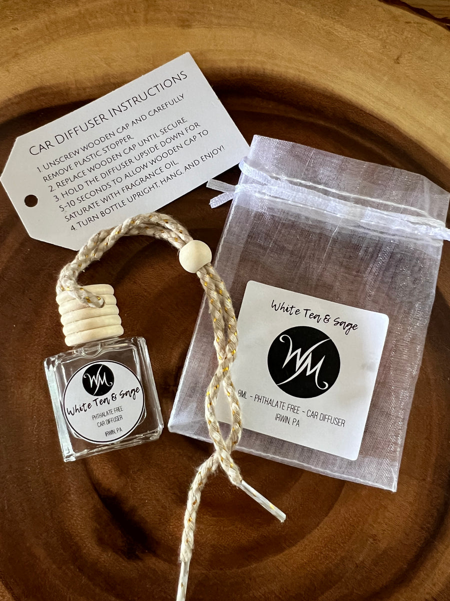 Hanging Car Diffuser 8 ml The Wax Mill